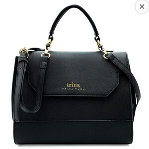 Trina Turk Elegant Black Satchel